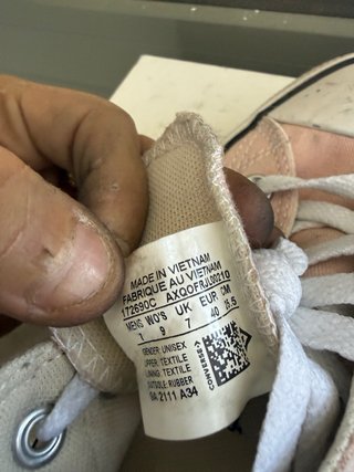 Converse All Star Rosa Palo Tela T.40 (19)