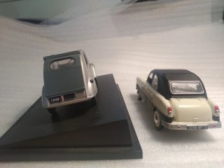 Lote 2 Citroën 2CV Escala 1/43