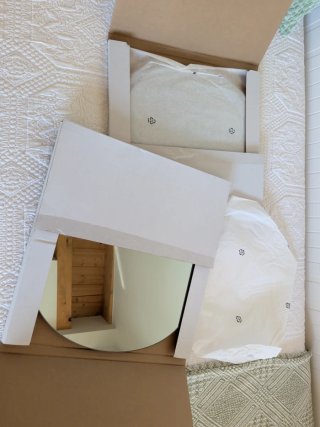 Espejo Ikea Valnötsträd 37x36 cm
