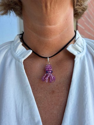 Collana polipo perla estiva