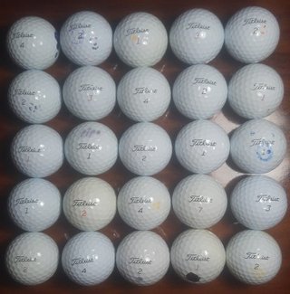 25 Bolas Titleist Pro V1