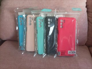 Set di custodie in silicone per SAMSUNG A51S e OPPO A16