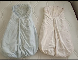 Saquitos Bebé Rosita y Azul (Mellizos)