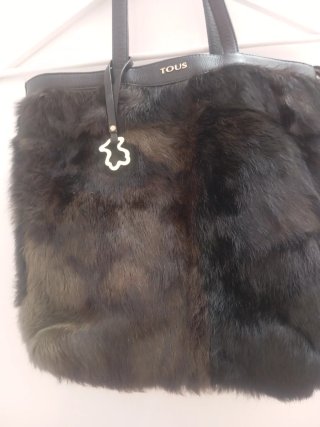 Bolso Tous Pelo Negro y Marrón