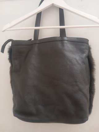 Bolso Tous Pelo Negro y Marrón