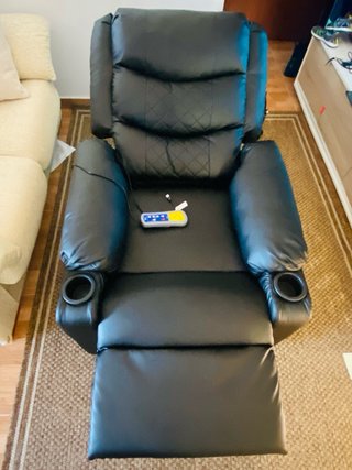 Sillón Masaje Eléctrico Piel Sintética