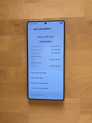 Samsung S25 Ultra 512GB 12 GB RAM