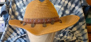 Sombrero Cowboy/Boho Estilo Vintage