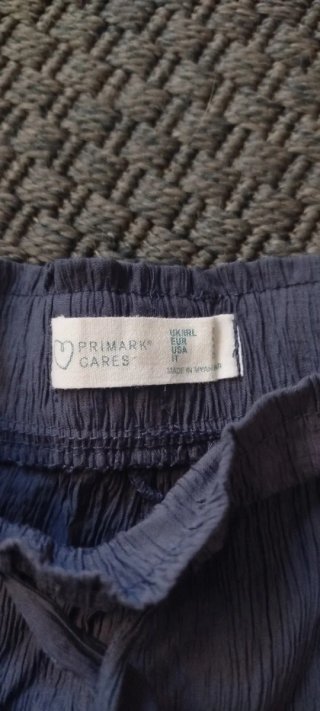 Pantalón corto mujer azul