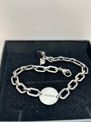 Pulsera Guess acero inoxidable unisex acero pulido