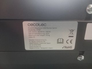 Cinta de correr Cecotec