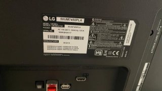 TV LG 50" 4K Smart TV IA con mando incluido