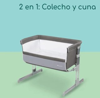 Cuna colecho Bebeconfort Calidoo + colchón