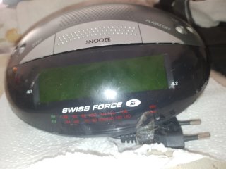 Radio Reloj Despertador Swiss Force N-813
