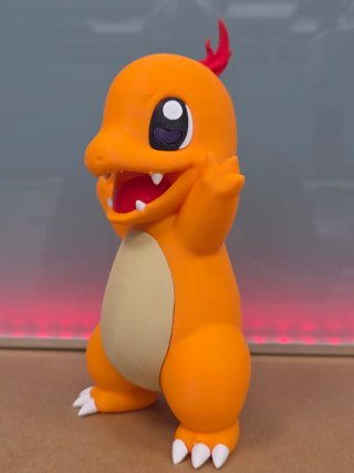 Figura Charmander Pokémon Impresión 3D 21cm