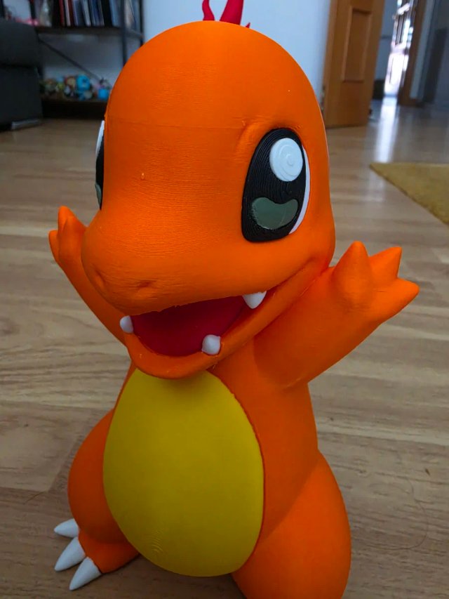 Figura Charmander Pokémon Impresión 3D 25 cm