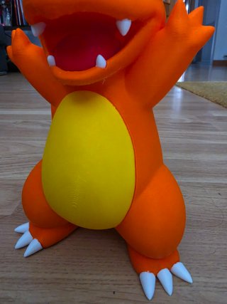 Figura Charmander Pokémon Impresión 3D 25 cm