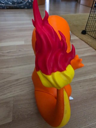 Figura Charmander Pokémon Impresión 3D 25 cm