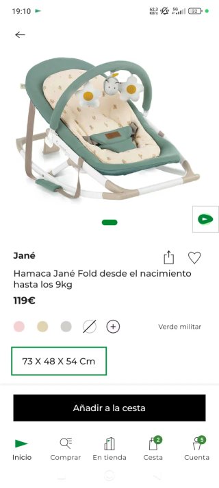 Hamaca Jane Fold