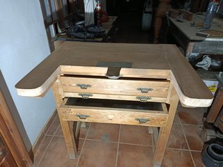 Mesa de Joyero con cajones