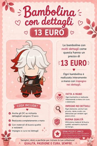 Bambole di feltro anime