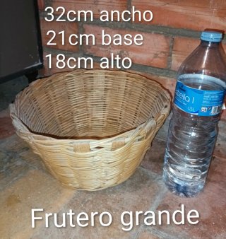 Cestas de mimbre vintage de varias medidas