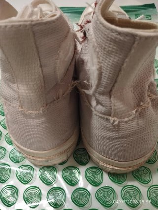 Botas Converse Lona Beige Multicolor