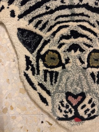 Alfombra de Tigre de Lana