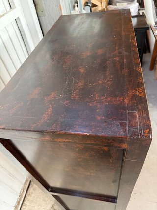 Armario Tibetano Antiguo Madera