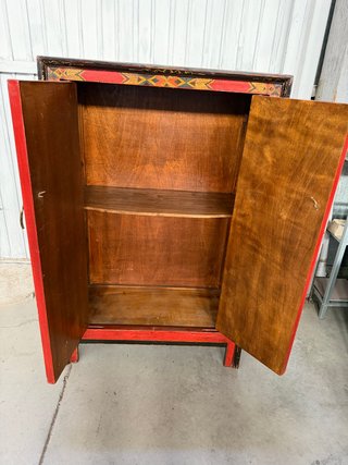 Armario Tibetano Antiguo Madera