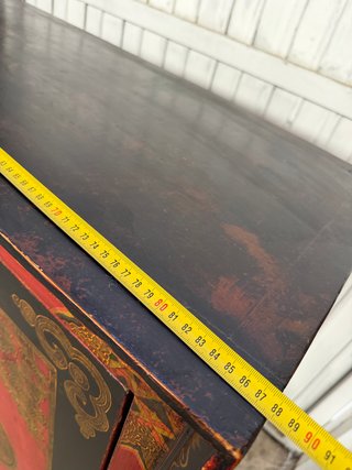 Armario Tibetano Antiguo Madera
