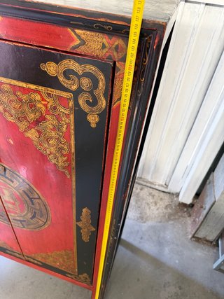 Armario Tibetano Antiguo Madera