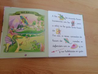 Libro infantil Los Dragones Leo y Veo