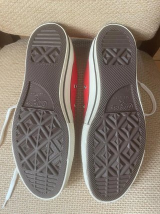 ZAPATILLAS CONVERSE ROJO NUEVA  41