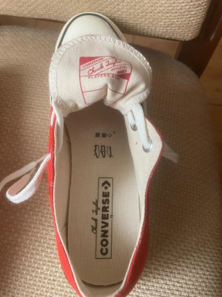 ZAPATILLAS CONVERSE ROJO NUEVA  41
