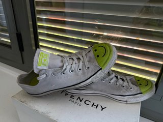 Converse All Star T.41.5 Gris Detalle Verde (19)