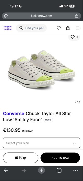 Converse All Star T.41.5 Gris Detalle Verde (19)
