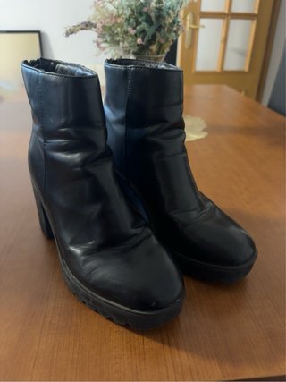 Botines negros Marypaz plataforma talla 39
