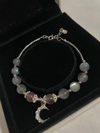 Pulsera plata con bolas. NUEVA