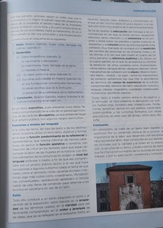 Lengua y Literatura, 1 Bachhillerato