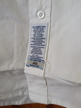 Camisa manga larga La Martina Ferrari talla M