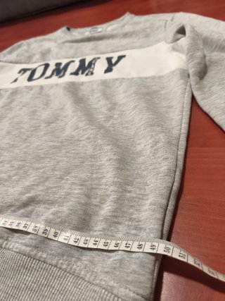 Sudadera Tommy Jeans Gris Talla M