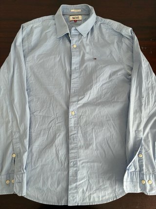 Camisa Tommy Hilfiger Slim Fit Azul Talla M