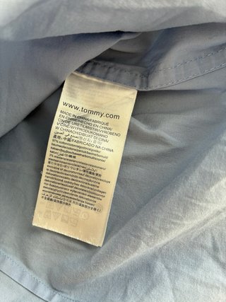 Camisa Tommy Hilfiger Slim Fit Azul Talla M