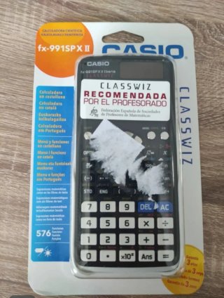 Calculadora Casio fx-991SPX II Classwiz