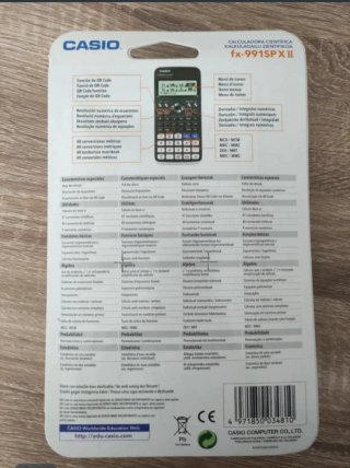 Calculadora Casio fx-991SPX II Classwiz