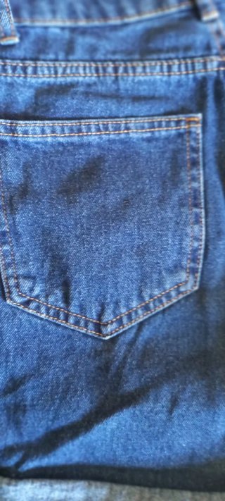 Pull and Bear Pantalón Corto Vaquero Azul