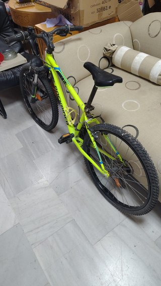 Bicicleta BTWIN Azul y Negra