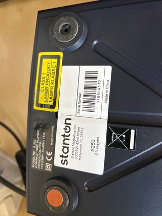 Reproductor CD Stanton S.250
