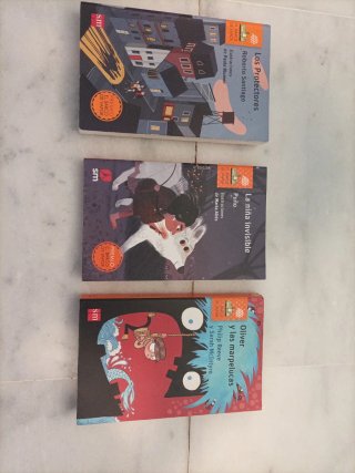 Lote libros Barco de Vapor:  Los protectores